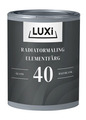 Radiatormaling hvid base 0,75 liter - LUXI®